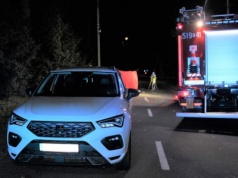 Tragedia pod Oświęcimiem. Kierowca najechał na leżącego na jezdni 37-latka