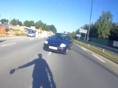 Krakowscy policjanci prowadzili pościg