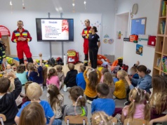 Szczecińskie przedszkolaki uczyły się bezpiecznych zachowań