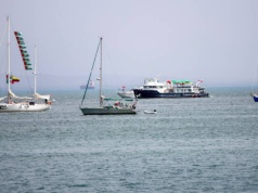 Dron zaatakował statek z pomocą dla Strefy Gazy. Na pokładzie polski poseł