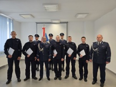 Pięciu nowych policjantów złożyło ślubowanie