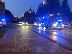 NOWY TOMYŚL: Akcja służb na ul. Kolejowej