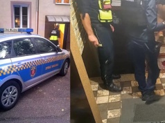 Dramatyczna interwencja w Warszawie. Miał ugodzić partnerkę nożem. Później zasnął przed domem