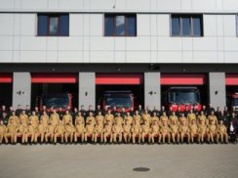 Niezwykłe zdjęcie strażaków z Piły