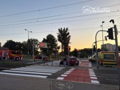 Zderzenie na Bielanach. Kierowca jednego z pojazdów jest pod wpływem środków odurzających