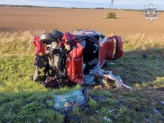 Wypadek na DK-43. Nie żyją dwie kobiety