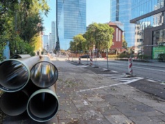 Grzybowska w remoncie: jedna jezdnia, nowe chodniki i ponad sto drzew