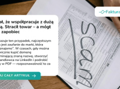 Myślał, że współpracuje z dużą marką. Stracił towar – a mógł temu zapobiec