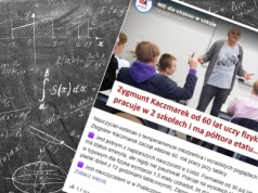 Mówią o nim "nauczyciel-weteran". Wiedzę przekazuje uczniom od 60 lat