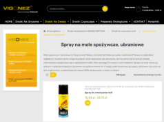 Spray na mole - szybka pomoc, gdy inne metody zawodzą