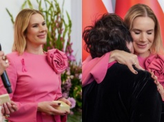 Nawrocka cała na różowo w poruszającym wpisie. W Pałacu spotkała się z Amazonkami i dostała ważny tytuł