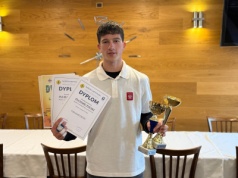 Franciszek Halicki na podium i z powołaniem do kadry narodowej