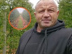 Mariusz Pudzianowski o pracy w sadzie. "Niedziela nie niedziela"