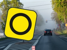 Tajemniczy znak na europejskich drogach. Co oznacza kwadrat z czarnym kółkiem?