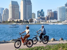 Zgrabny elektryczny rower miejski z silnikiem 500W i zasięgiem do 88 km