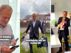 Premier Donald Tusk w Olsztynie. Odwiedził "kolejną wnuczkę"; spełnił obietnicę