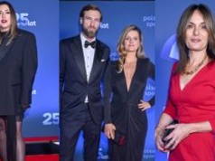 Gwiazdy na gali Polsat Sport: Dorota Gawryluk, Karolina Szostak, Zofia Zborowska z mężem...