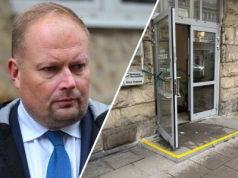 Ktoś rzucił „koktajlem mołotowa” w siedzibę PO. Wszystko na oczach posła Zembaczyńskiego