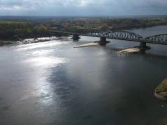 Tak prezentuje się Wisła w niskim stanie