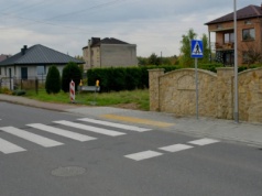 Nowe, doświetlone przejście dla pieszych przy ul. Oświęcimskiej odebrane