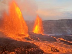 Erupcja wulkanu na Hawajach. Spektakularne nagrania trafiły do sieci