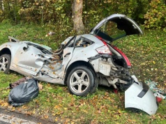 Tragiczny wypadek na DK63. 62-letnia kobieta zginęła na miejscu