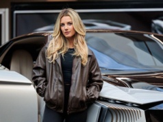 Lindsay Marie Brewer w paryskim studiu DS Design! Spotkanie pasji, stylu i prędkości