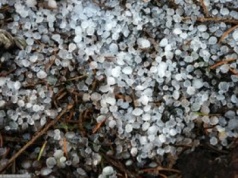 Chłodny front dotarł nad Polskę. Spadła krupa śnieżna