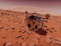 Marsjańskie łaziki przypominają krzaki. Poruszają się dzięki wiatrowi