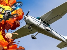 Awionetka z karabinami. Nowy genialny sposób na rosyjskie drony