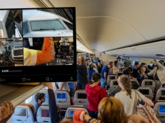 Awaryjne lądowanie samolotu w USA. Pękła szyba i raniła pilota