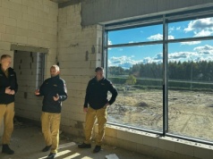 Nowa komenda straży pożarnej na Mazurach rośnie w oczach!