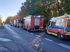 Cielimowo: zderzenie trzech aut osobowych