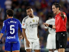 Była 76. minuta, kiedy wszedł Vinicius. Czerwona kartka po minucie!