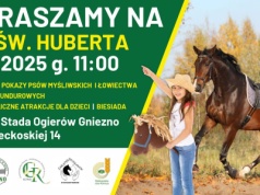 Bieg Św. Huberta w Gnieźnie. Stado Ogierów zaprasza na widowiskowe pokazy i biesiadę przy ognisku