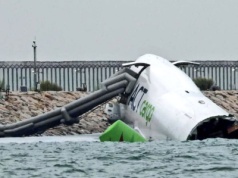 Wypadek samolotu w Hongkongu! Boeing wpadł do morza