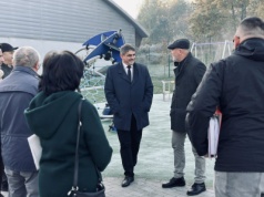 Odbiór prac modernizacyjnych placu zabaw przy Zespole Szkół nr 1. Kalwaria Zebrzydowska