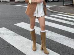 Te brązowe kozaczki to ideał dla stopy z haluksem - nie obciskają, a wyglądają stylowo