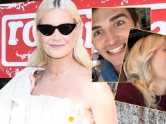 Przypadkowe spotkanie, czy nowy projekt? Uśmiechnięta Kożuchowska zapozowała ze Sztabą