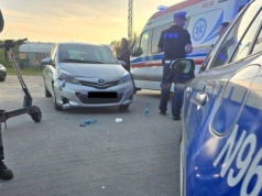 Śmiertelne zderzenie hulajnogi z karetką na Trakcie św. Wojciecha. Nie żyje 36-latek