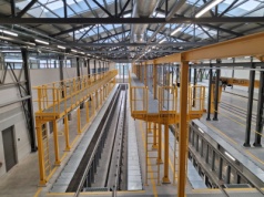 Nowa hala w zajezdni Nowa Huta. Tramwaje MPK zyskają serwis zasilany słońcem (ZDJĘCIA)