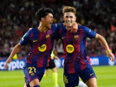 Barcelona rozbiła Olympiakos. Sędzia popsuł mecz