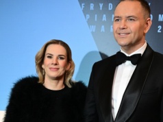 Czarny puch w kreacji Marty Nawrockiej robił wrażenie na finale konkursu chopinowskiego