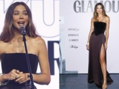 Sandra Kubicka bryluje na gali Kobieta Roku Glamour. Suknia odsłoniła nogę