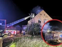 Pożar budynku wielorodzinnego w Sokołowie Budzyńskim. 12 osób ewakuowało się przed przybyciem straży pożarnej