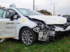 Kolizja na skrzyżowaniu