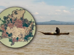 Wyspy na złowieszczo zielonym jeziorze. W ich sercu spoczywają święte relikwie