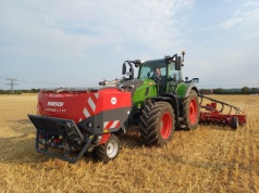 Horsch Partner 1.7 FT, to lepszy balans ciągnika oraz lepsza zwrotność zestawu podczas siewu i nawożenia