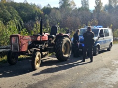 Akcja „Stroisz 2025”: zatrzymanie nietrzeźwego kierowcy i ujawnienie nielegalnej wycinki drzew (zdjęcia)