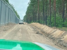 Podkop na granicy Polsko-Białoruskiej